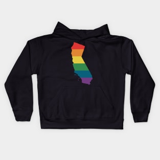 California State Rainbow Kids Hoodie